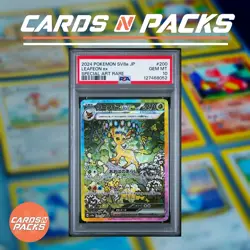 Carte Pokemon Leafeon EX 200/187 Japanese Terastal Fest ex PSA 10 GEM MINT 🔥 - Image 1