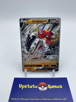 Pokemon 2022 World Championships ADP DECK Hisuian Decidueye V 083/189 - Image 1