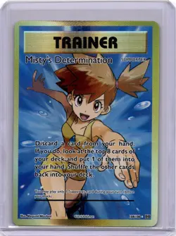 Pokemon Misty's Determination (Full Art) Ultra Rare XY - Evolutions 108/108 NM - Image 1