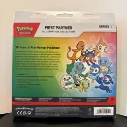 Pokemon TCG First Partner Illustration Collection Series 1 Box New Unopened - Image 2