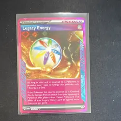 Pokemon Legacy Energy ACE SPEC 167/167 Twilight Masquerade Special Energy Holo - Image 1