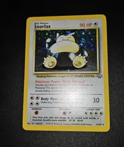 Pokemon Snorlax 11/64 Jungle Holo LP - Image 2