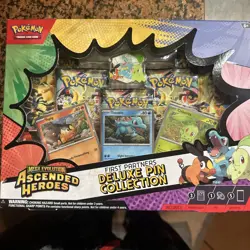 Pokemon TCG Ascended Heroes First Partners Deluxe Pin Collection Box |BRAND NEW - Image 1