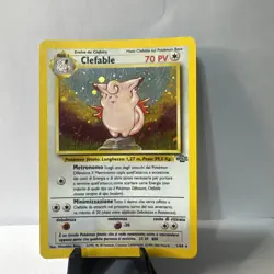 Pokemon TCG Clefable Jungle 1/64 Holo Unlimited Holo Rare (Italian) - Image 1