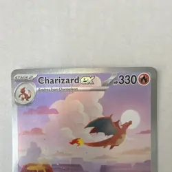 Pokemon TCG Charizard EX 199/165 Scarlet & Violet 151 English Edition 🔥 - Image 2