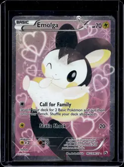 Pokemon Legendary Treasures: Radiant Collection Emolga (Full Art) RC23/RC25 - Image 1