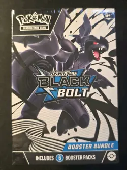 Pokemon TCG Black Bolt Booster Bundle - Sealed 6 packs - Pokemon - Image 1