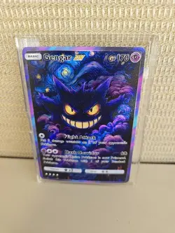 2000 Pokemon Fossil Gengar 1st Edition -Rare- Excellent Condition Raw - PROXI - Image 2