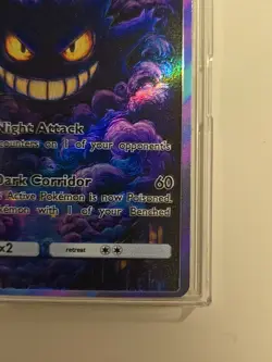 2000 Pokemon Fossil Gengar 1st Edition -Rare- Excellent Condition Raw - PROXI - Image 5