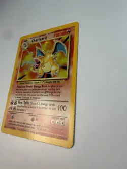 1999 Pokemon Charizard 004/102 Base Set Holo Unlimited Rare, Vintage! MINT - Image 4