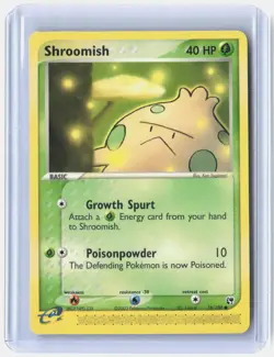 Shroomish 78/100 Common Sandstorm Pokemon Near Mint - Image 1