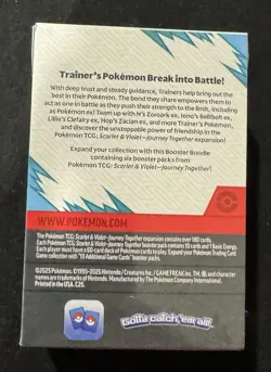 Pokemon Scarlet & Violet Journey Together Booster Bundle Sealed Box - Image 2