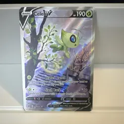 Pokemon Celebi V 245/264 Fusion Strike Full Art Holo Ultra Rare English 190HP - Image 1