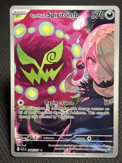 Cynthia's Spiritomb 244/217 Pokemon Me: Ascended Heroes Illustration Rare Holo - Image 1
