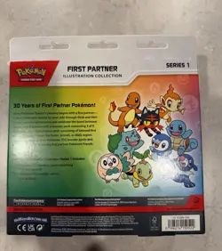 Pokemon First Partner Illustration Collection Series 1 Promo Booster Box - Image 2