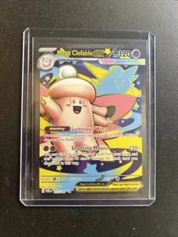 Mega Clefable ex 103/088 Me03: Perfect Order Holo Pokemon - Image 2