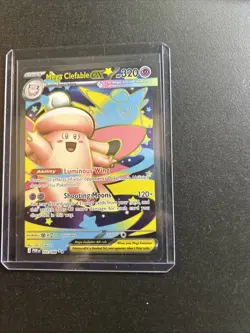 Mega Clefable ex 103/088 Me03: Perfect Order Holo Pokemon - Image 3