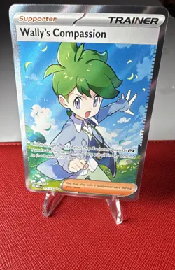 Pokemon Wally's Compassion 176/132 Me01: Mega Evolution Holo - Image 1