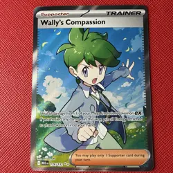 Pokemon Wally's Compassion 176/132 Me01: Mega Evolution Holo - Image 2