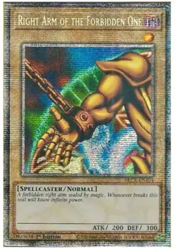Right Arm of the Forbidden One - BLCR-EN104 - Starlight Rare - 1st Edition x1 Li - Image 1