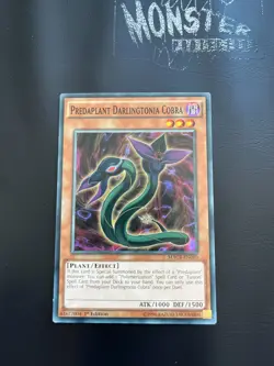 YUGIOH PREDAPLANT DARLINGTONIA COBRA COMMON MACR-EN010 1ST EDITION - Image 1