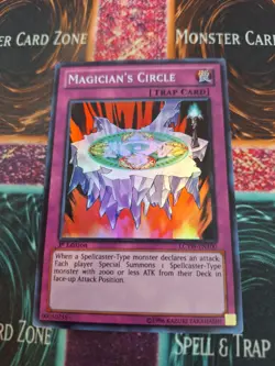 Yugioh Magician's Circle LCYW-EN100 Super Rare 1st Edition Near Mint - Image 1