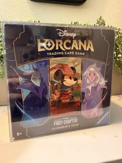 Disney Lorcana TCG the First Chapter Illumineer's Trove Box SEALED - Image 1