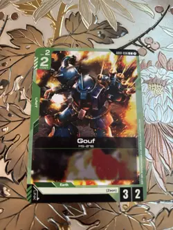 Gundam Card Game Singles GD01-036 C Gouf New Type Rising - Image 1