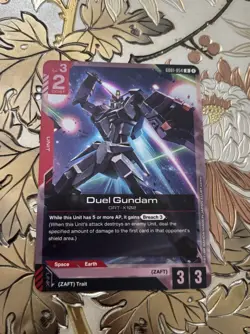 Gundam Card Game Singles GD01-054 R Duel Gundam New Type Rising - Image 1