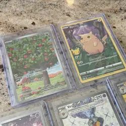 Pokemon TCG 8 Card Full Art Foil Lot. - Image 3