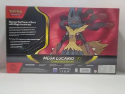 Pokemon Trading Card Game: Mega Lucario ex Figure Collection box NEW SEALED - Image 3