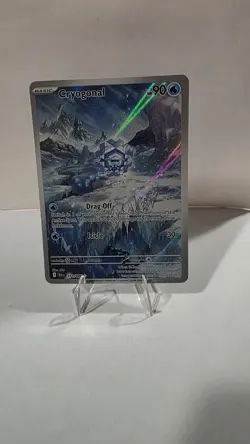 Cryogonal 111/086 IR Black Bolt Pokemon Card Illustration Rare TCG NM - Image 1