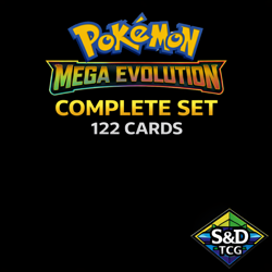 Mega Evolution Complete Set 122 Cards Pokemon Near Mint NM - Image 1