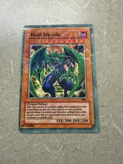 Yu-Gi-Oh! TCG FAKE Card Poorly Translated Devil Ma-yela - Image 1