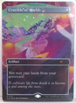 Crucible of Worlds [New, Near Mint] *Galaxy Foil* {Alien Auroras SDL} - Image 1