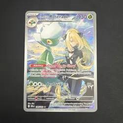 Pokemon TCG Cynthia's Roserade Holo Card 184/182 Sv10: Destined Rivals - Image 1