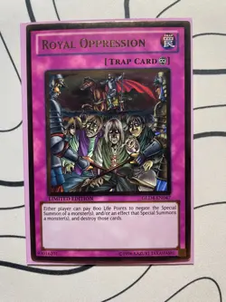 Royal Oppression Trap Card Holo Yu - Gi - Oh Card - Image 1