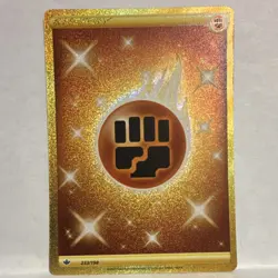 Pokemon Fighting Energy SWSH8 233/198 Secret Rare Holo English Card - Image 1