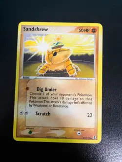 Sandshrew 82/113 (Delta Species) - Common - 2005 - Pokemon Card - Image 1