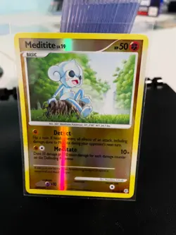 Meditite 89/130 Reverse Holo Card (Diamond & Pearl) - Common - Pokemon Card - Image 1