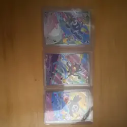 Pokemon First Partner Alola Starters Popplio Litten Rowlet Set x 3 Cards - Image 1
