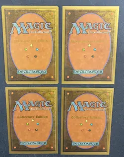 MTG 4X INTERNATIONAL / COLLECTOR'S EDITION WALL OF BRAMBLES (IE / CE) CLIPPED - Image 2