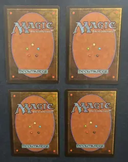 MTG 4X JAPANESE BLACK BORDERED WHITE KNIGHT FBB MAGIC THE GATHERING UNCOMMON - Image 4