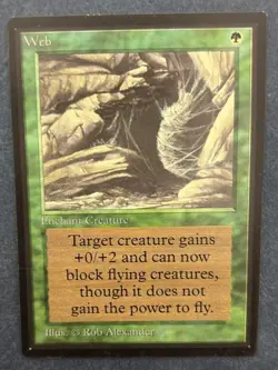 MTG INTERNATIONAL EDITION WEB (IE / CE) CLIPPED CORNERS COLLECTOR'S LIKE BETA - Image 1