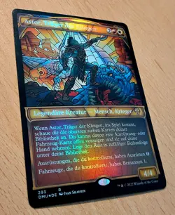 MTG Magic: # FOIL # Astor, Trager der Klingen, Bearer of Blades, DEUTSCH - Image 1