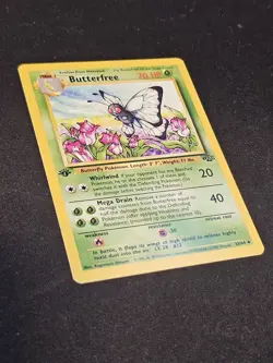 Pokemon TCG Butterfree 33 Jungle 1st Ed Mint / Near Mint - Image 2