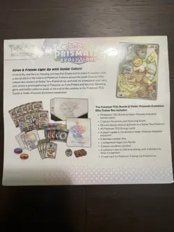 Pokemon Prismatic Evolutions ETB Elite Trainer Boxes NEW Factory Sealed Lot of 2 - Image 3