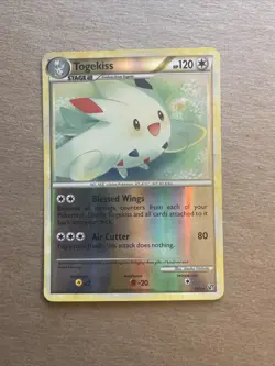 Togekiss - 9/90 - Holo Rare Reverse Foil new HGSS - Undaunted Pokemon ZRG - Image 1