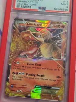 2016 Pokemon XY Charizard EX Generations 11/83 PSA 9 - Image 2