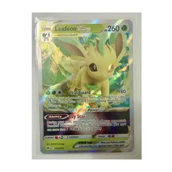 Pokemon TCG Leafeon VSTAR Ultra Rare Holo SWSH Crown Zenith 014/159 260 HP - Image 1